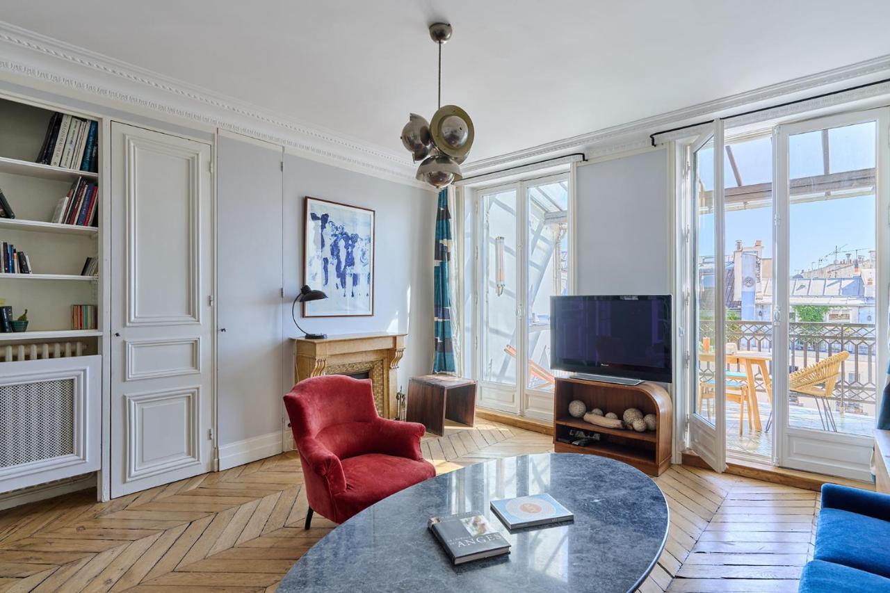 Apartment Center Of Paris With Terrace By Studio Prestige Exterior foto