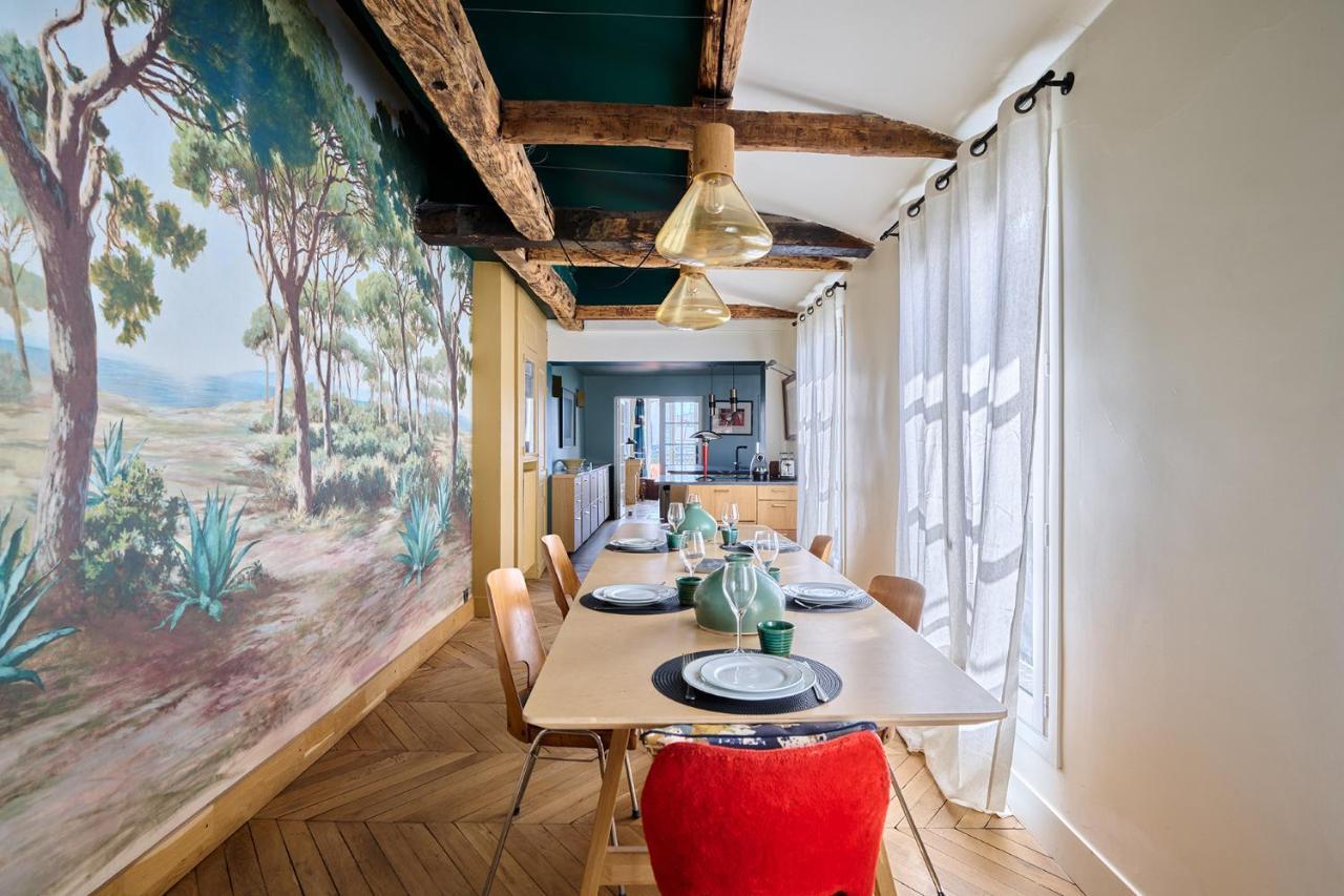 Apartment Center Of Paris With Terrace By Studio Prestige Exterior foto