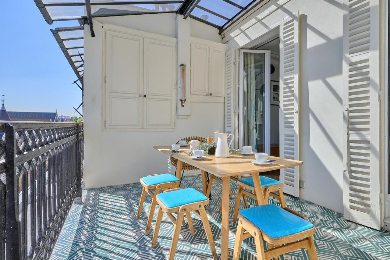 Apartment Center Of Paris With Terrace By Studio Prestige Exterior foto