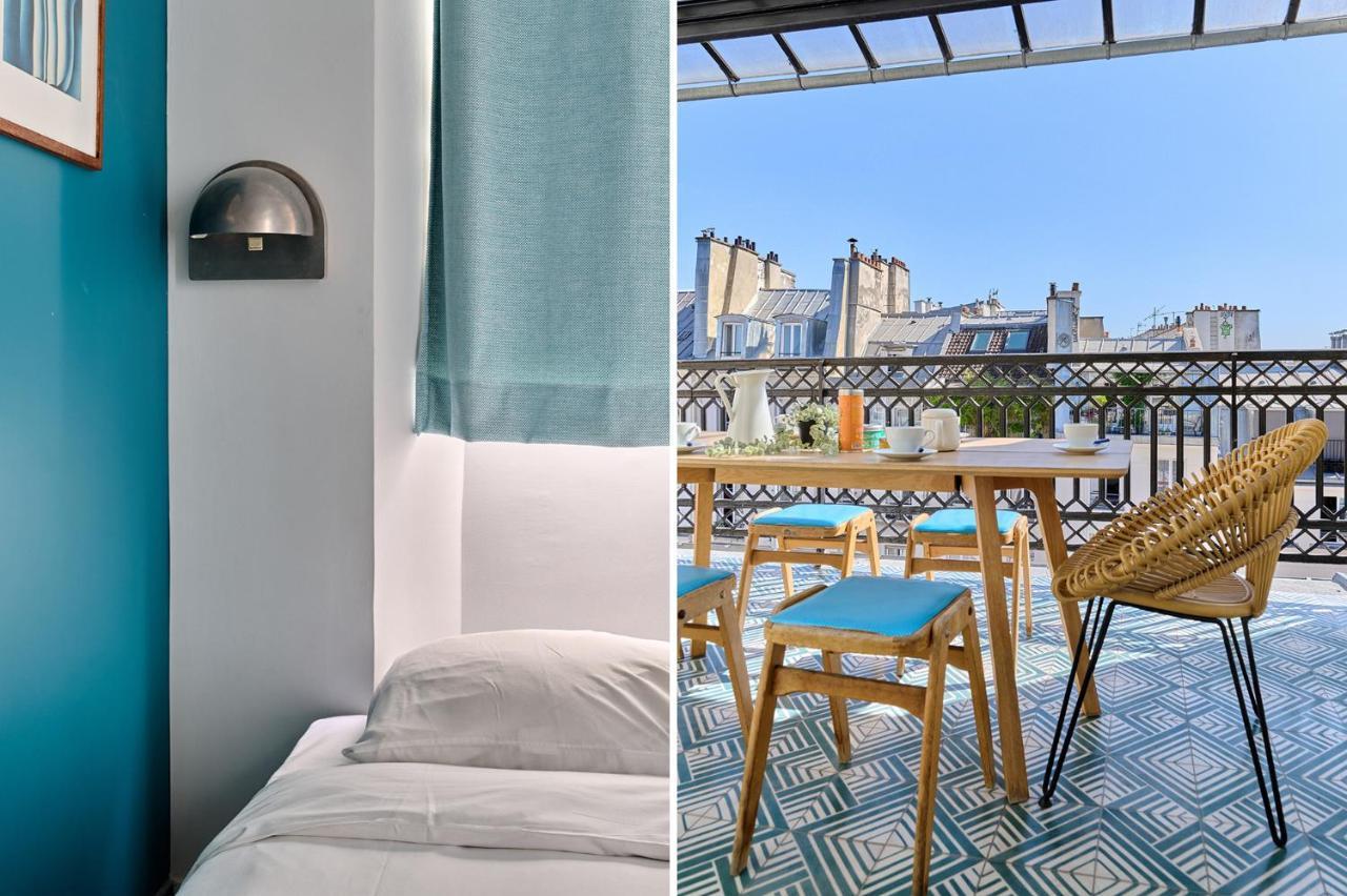 Apartment Center Of Paris With Terrace By Studio Prestige Exterior foto